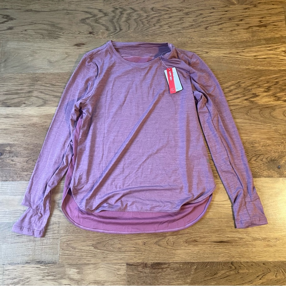 NWT Baleaf Women's Long Sleeve Top - Mauve - Picture 4 of 7